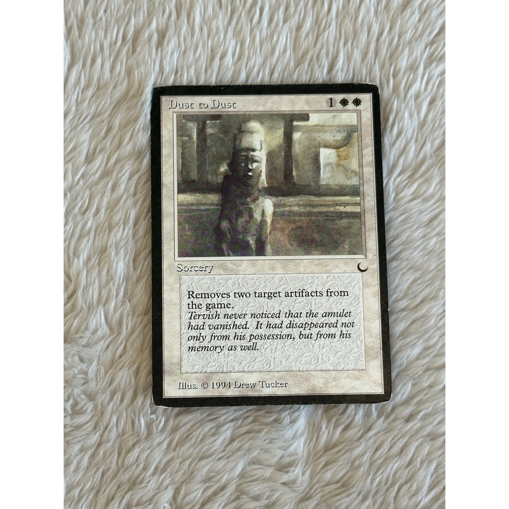 Dust To Dust, The Dark - MP English Magic The Gathering 1994